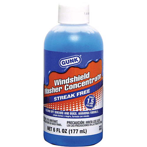 Windshield washer solvent with ammonia 6 oz Gunk