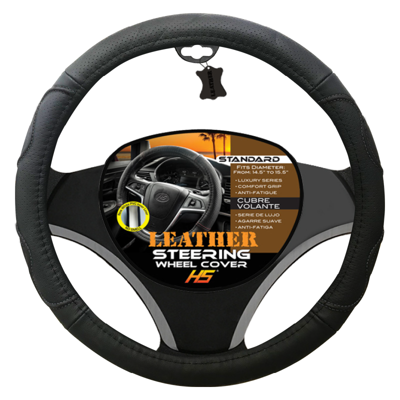  Hs Steering Wheel Cover Leather