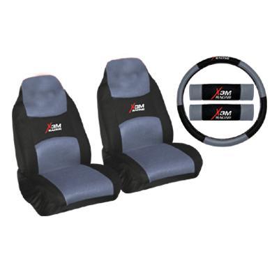 Seat covers, universal mesh grey Hs