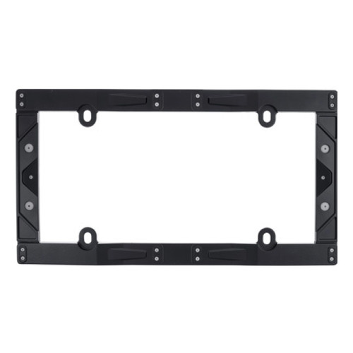 MegaWatts. License Frames Industrial Matte Black Hs