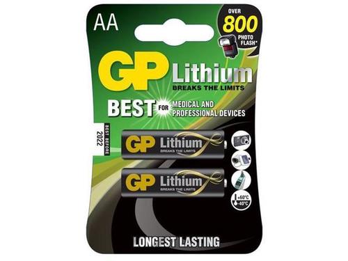 Battery LR6 AA Lithium 2 Pack Gp