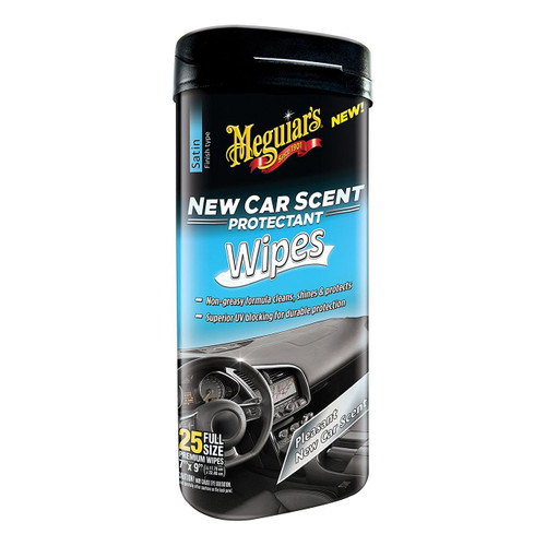 Wipes Protectant New Car Scent Meguiars