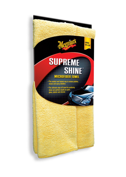 Supreme Shine Microfiber Towel (3pk) Meguiars
