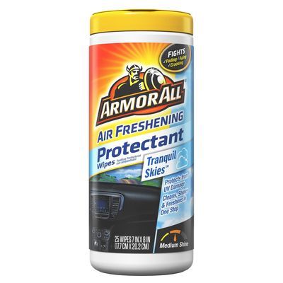 Air Freshening Protectant Wipes Tranquil Skies 25 ct. Armor All