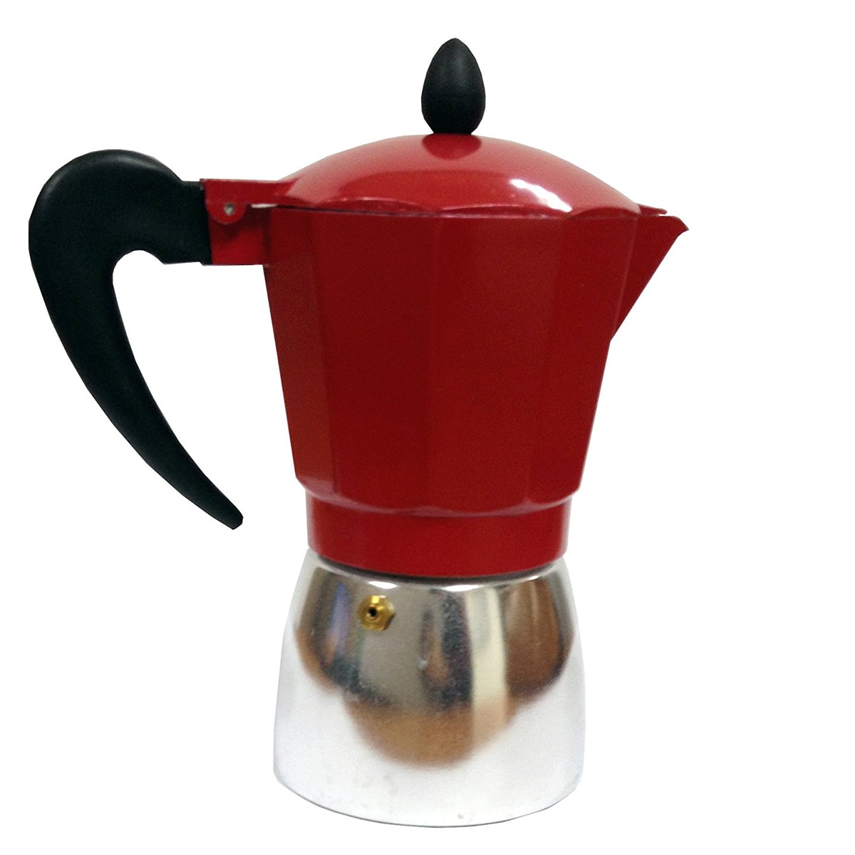 Cofee Maker Aluminum in Red Imusa