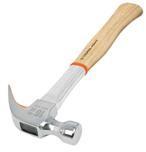 Truper Polished Curved Claw Professional Hammer Mo-16X