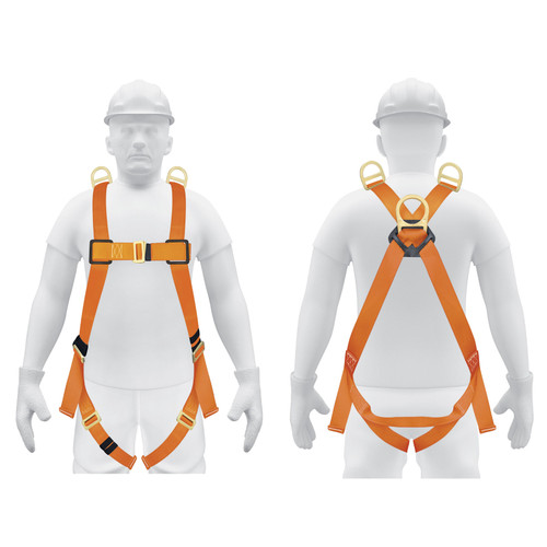 Truper 3 D-Ring Full Body Harnesses 
