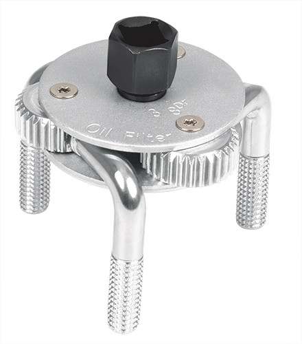 Truper 14543 Adjustable Filter Wrench 3-Jaw