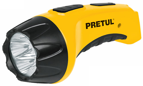 Rechargeable Flashlights 15 20 And 35 Lumens 4 7 And 15-Led Pretul
