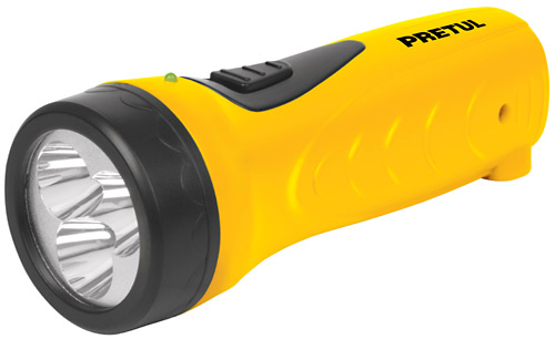 Rechargeable Flashlights 10 11 And 30 Lumens 3 4 And 7-Led Pretul