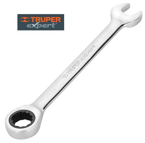 Truper Metric Combination Ratcheting Box-End Wrenches 