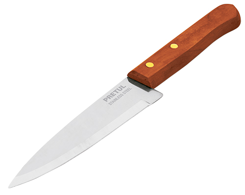 Chef Knives Wood Handle Pretul