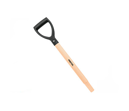 For d-handle shovels,  Pretul