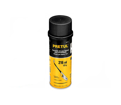 Pretul 25131 Butane Gas Can for Lighter 4.22 Oz. (125 Ml)