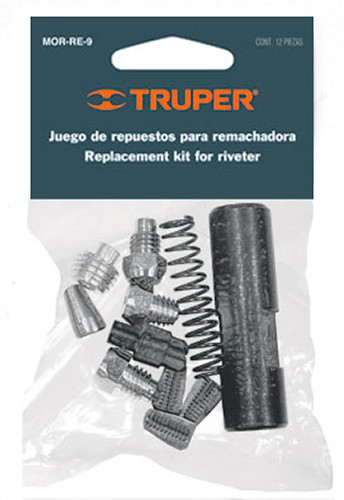 Replacement Kit Professional Riveter w/ Rivets RE-9X Truper