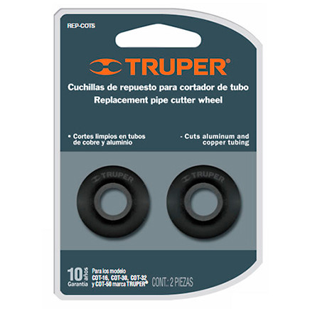 Truper 12862 Blister Copper Tubing Cutter 2-Blade