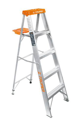 Truper Ladders with Pail Shelf