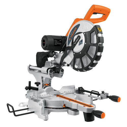 Truper Bevel Compound Miter Saw with Laser 2 3/4 HP (Wood Saw Blade Included) SINCO-12X 12"