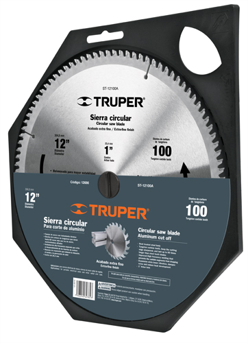 Truper Aluminum Cutting Saw Blades 12"
