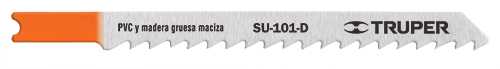 Truper U-Shank Straight Wood Cutting Jig Saw Blades 5-Pc