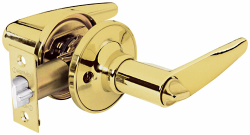 Hermex Solid Brass Cylinder Door Levers
