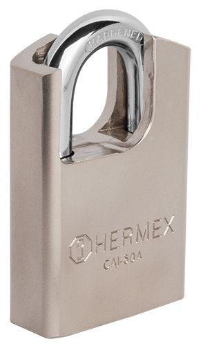 Hermex Solid Steel Padlocks Disc-Lock Key