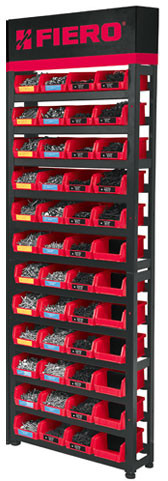 48-Drawer Display Rack, Product Not Included Fiero