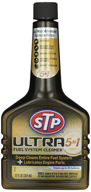Ultra 5-In-1 Fuel System Cleaner  12 Oz STP
