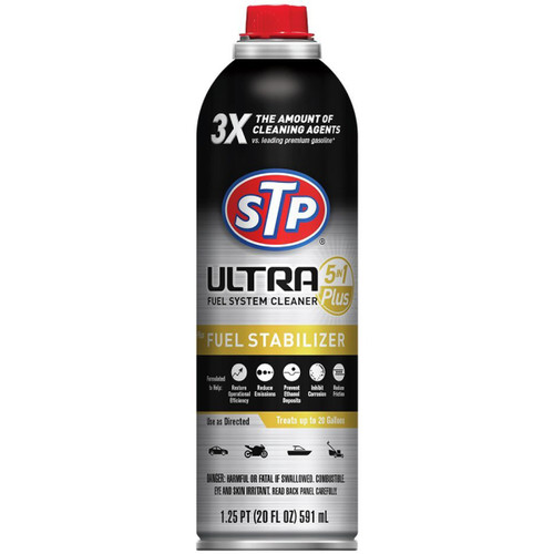 Ultra 5-In-1 Fuel System Cleaner And Fuel Stabilizer 20 Oz STP