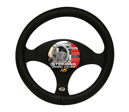Steering Wheel Cover, Luxury Series Comfort Grip Solid Color HS