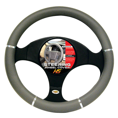 Steering Wheel Cover, Luxury Series Comfort Grip Two colors HS