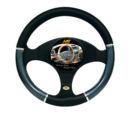  HS 35.726 Steering Wheel Cover Luxury Series Comfort Grip Cabon Color