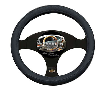 Steering Wheel Cover, Luxury Series Comfort Grip. HS