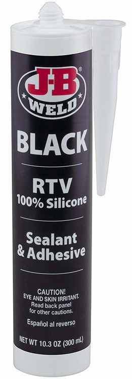 Sealant and Adhesive Black RTV Silicone 10.3 oz.JB-Weld