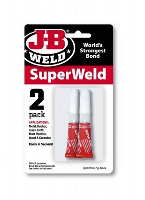 Super Glue SuperWeld Cyanoacrylate Clear 0.2 oz. JB-Weld