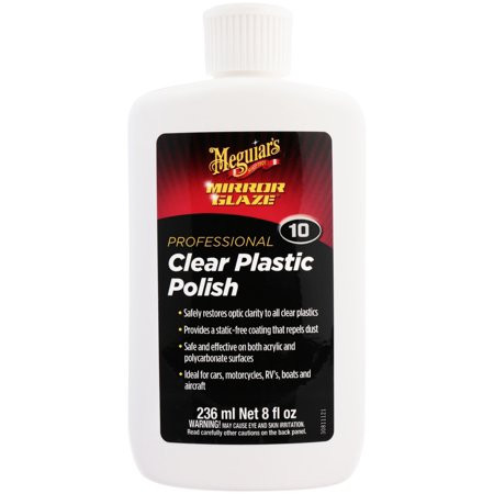 Clear Plastic Polish 8 Oz. Meguiars