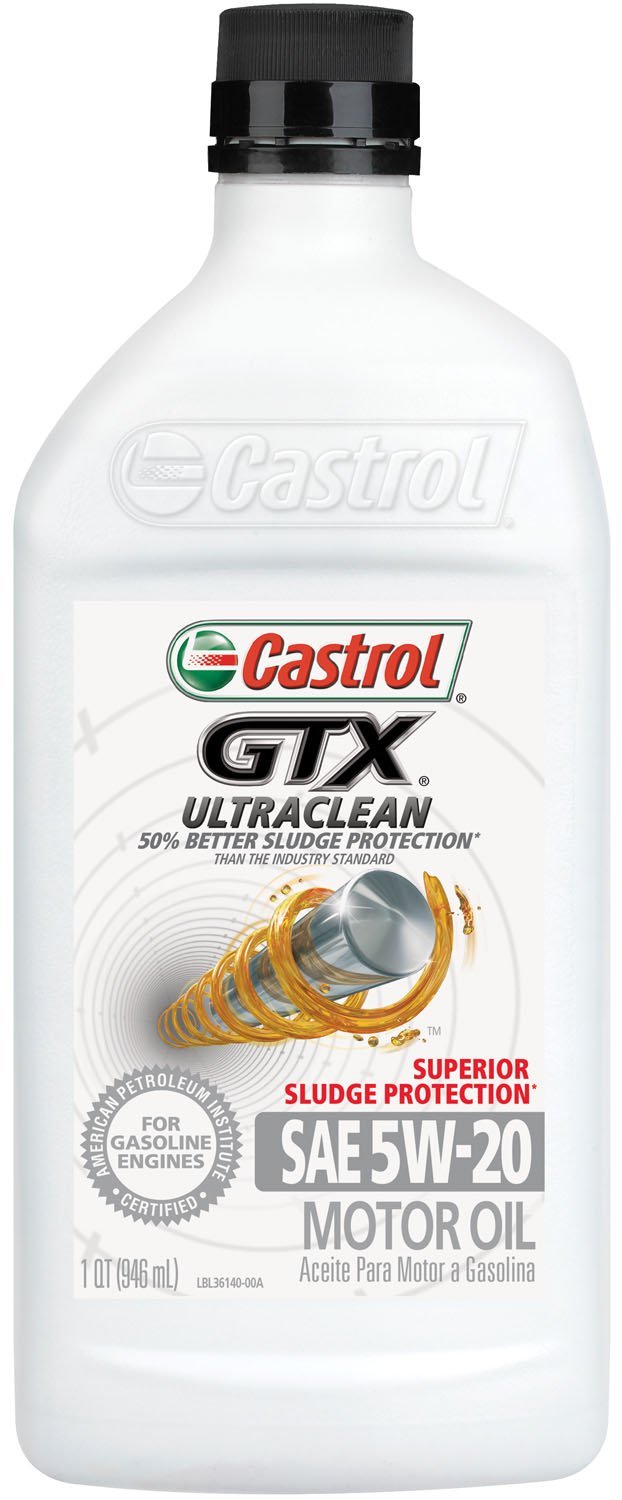 Motor Oil Multigrade Semi-Synthetic Ultraclean GTX Castrol