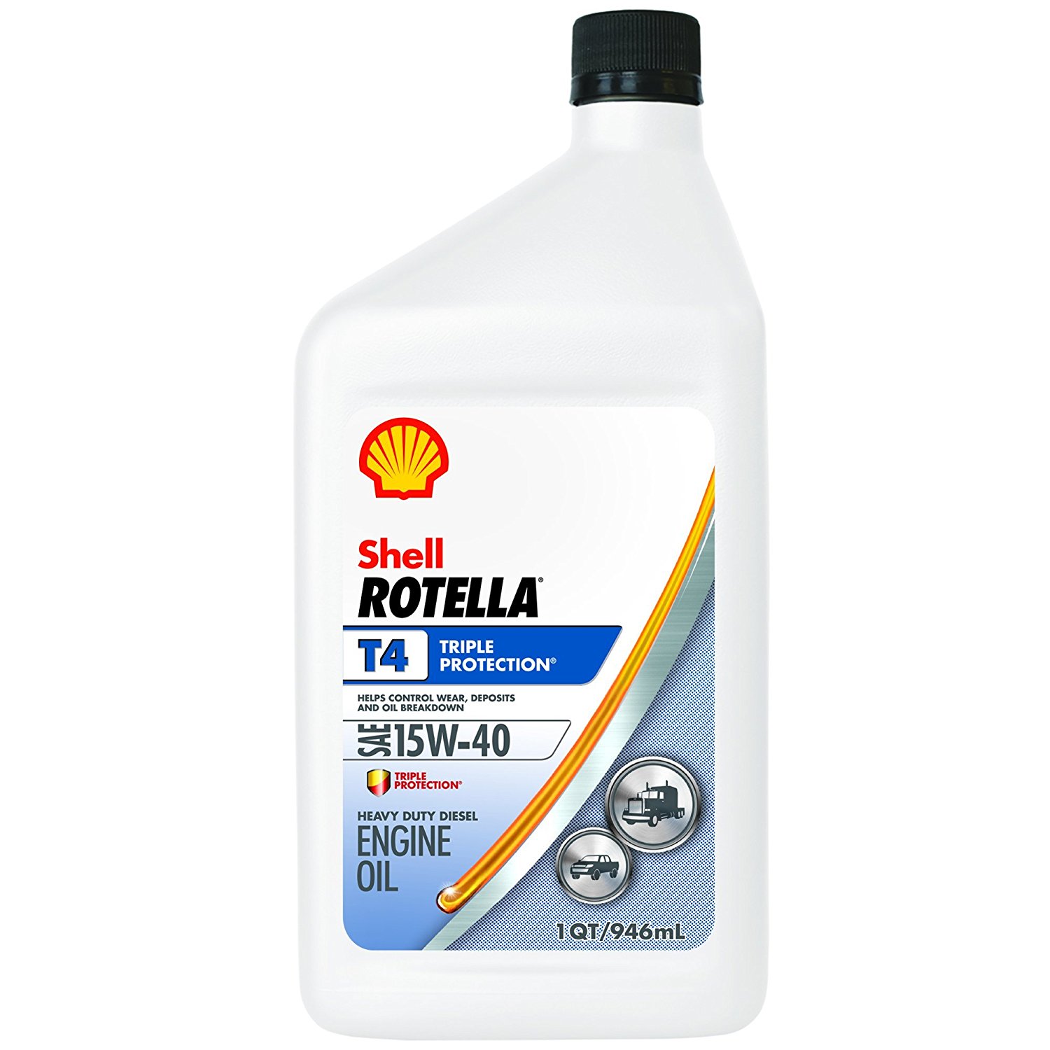 Motor Oil  Rotella T4 Triple Protection 15W-40 Shell