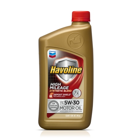 Motor Oil Synthetic Blend HIMI 5W-30 Havoline Chevron