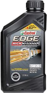 Motor Oil Multigrade Edge High Mileage Advanced 1 Qt Castrol