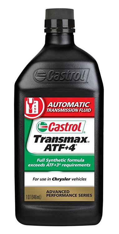 Automatic Transmission Fluid Transmax ATF+4 1 Qt Castrol