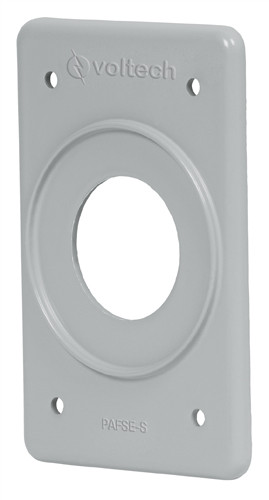 Voltech 46431 Single Receptacle FS Cover Plate