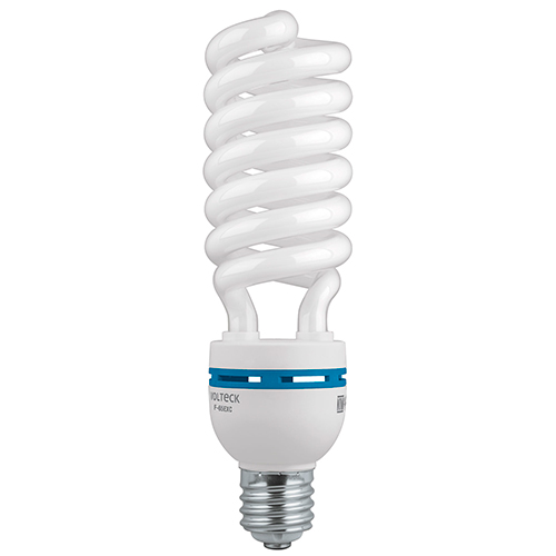 Spiral CFL Light Bulbs, Mogul Base Voltech