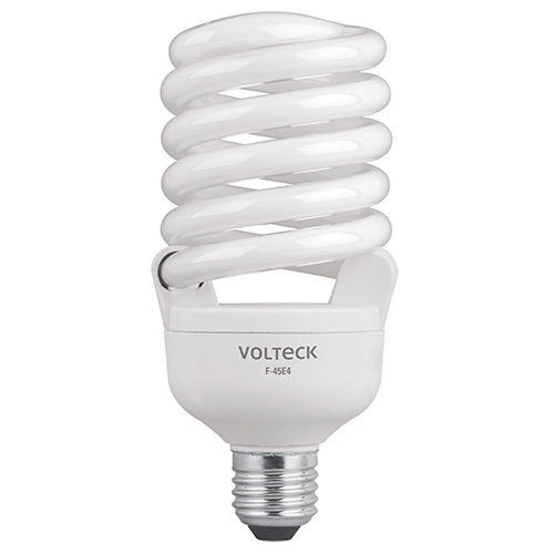 T4 Spiral CFL Light Bulbs, High Wattage Voltech