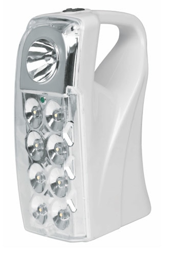 LED Rechargeable Emergency Light, 160 Lumens 9-High Power 23-LED Voltech