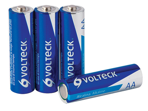 Alkaline Batteries AA 4-Pack Voltech