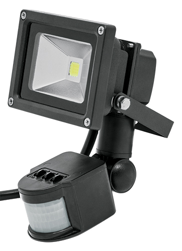 Volteck, High Intensity LED Floodlights, With Motion Sensor.