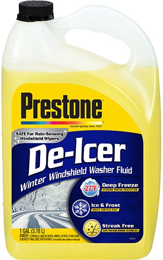 De-Icer Winter Windshield Washer Fluid Prestone