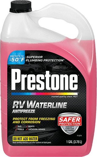 Antifreeze RV/Waterline Pink 1 Gallon Prestone