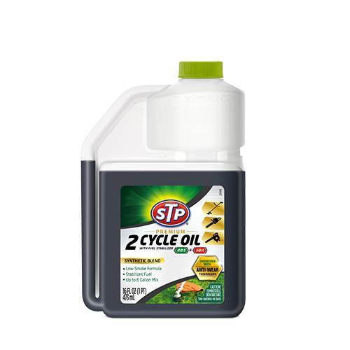 Motor Oil 2 Cycle Synthetic Blend 16 oz. Premium STP
